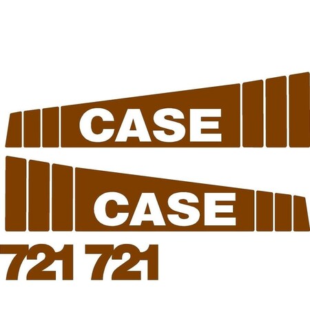 Aftermarket Decal Set CASE721-2DECALSET